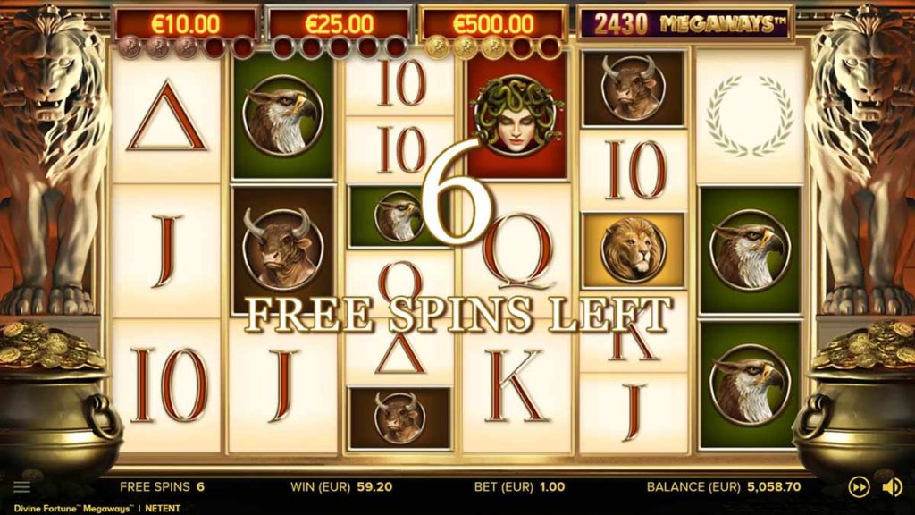 Divine Fortune Megaways - Pegasus er tilbake hos norske nettcasinoer